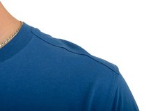 Belstaff Men’s “THOM” Blue Short Sleeve Crewneck T-Shirt US 2XL IT 56