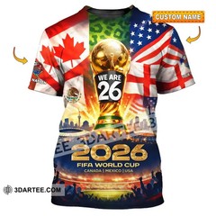 3D Unisex Shirt – Custom World Cup 2026 3D Shirt reprint VK13935