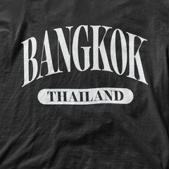Bangkok Thailand retro vacation souvenir classic tee design
