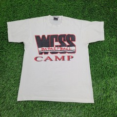 Vintage 1992 WCSS Basketball Camp Shirt Medium 19×25 White