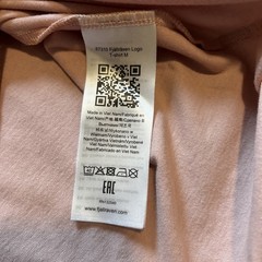 Fjall Raven Logo T Shirt Men’s Size M Dusty Rose Hiking Outdoors Cotton blend