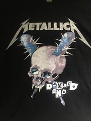 Metallica TShirt – Size XL – 2 Sided: Damage Inc / Historia – Pushead READ INFO