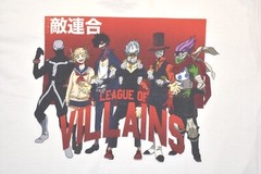My Hero Academia Mens League of Villains White T-Shirt New M, L, XL, 2XL
