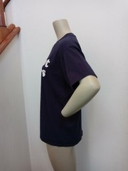 VTG T Shirt Medium Auburn University Blue I HEART Hot Tigers USA College Sports