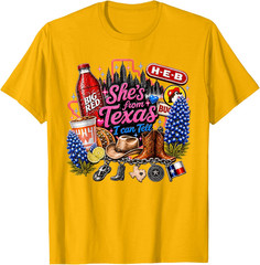 Shes from Texas I Can Tell State Pride T-Shirt