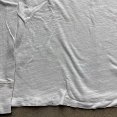 Rag & Bone Classic Henley Shirt Mens Size Small White Peruvian Cotton