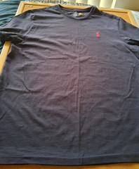 Polo Ralph Lauren Men’s Dark Blue Crewneck Tee Size L Classic Fit Shirt