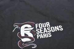 Four Seasons Shirt Mens XL Black Self Love Is Underrated Graphic Tee T-Shirt
