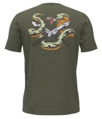 Under Armour 1389920 UA Men’s Freedom Snake Knife Cotton OD Green T-Shirt