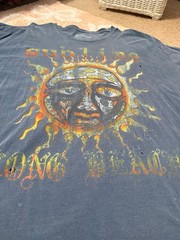 Urban Outfitters Sublime Long Beach Sun Distressed Graphic T-Shirt