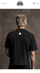 Darc Sport Harley Davidson Bushido GRIM RIDER RAW HEM BOX CUT TEE Size Small