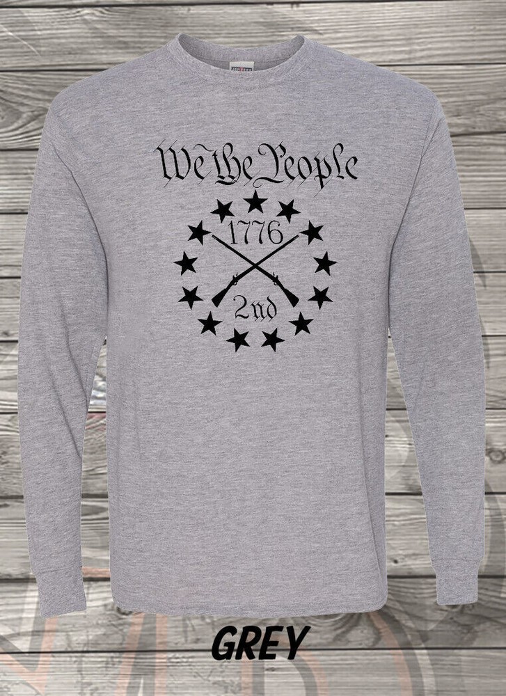 We The People – 1776 – 2nd – American Freedom – Free Ship – Long Sleeve T-Shirt