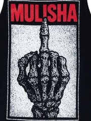 Metal Mulisha Men’s Flipper Tank Top Motocross Brand Skeleton Hand Flipping Bird