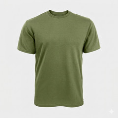 Short sleeve T-shirts 3pcs Pack Black,Navy Blue,Olive Green 100% Cotton 220GSM