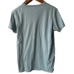 Banks Journal Mens Organic Cotton Graphic T-Shirt Seafoam Green Size Medium
