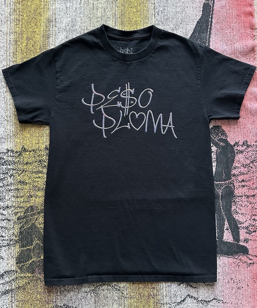 Peso Pluma Official 2023 Tour Merch T-Shirt Size Small Tour Dates