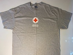 American Red Cross Blood Donor 21 Baseball XL T-Shirt – Blood Donation Shirt