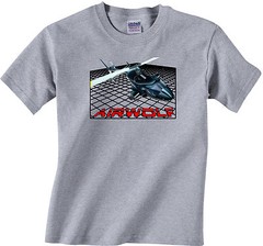 AIRWOLF HELICOPTER T-Shirt fun 80s TV show – many color options pilot heli fan