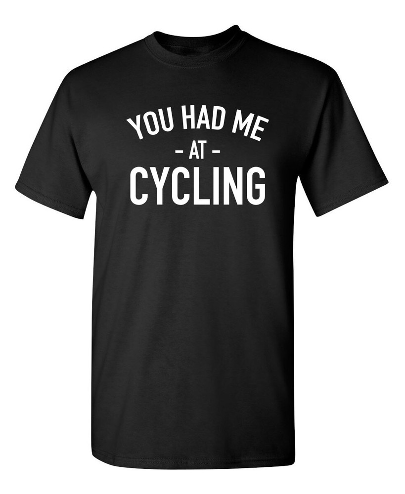 I Was at Cycling Sarcastic Humor Graphic Super Soft Ring Spun Funny T Shirt