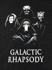 Gildan Star Wars Galactic Rhapsody Darth Vader Darth Maul.. Black Tshirt Men XL