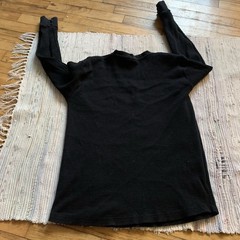 Vtg Gemrock Shirt Men’s Large Heavyweight Thermal 100% Cotton Crew Waffle Knit