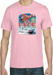 Adult DryBlend® T-Shirt – ( USCG SHIELD – AMERICAN PRIDE / MILITARY )