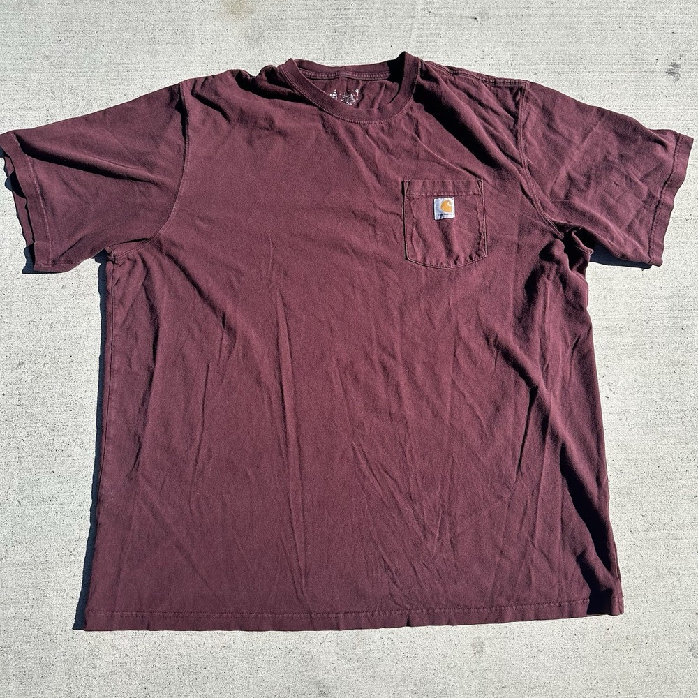 Carhartt Loose Fit Heavyweight Short-Sleeve Men’s Pocket T-Shirt 2XLT Tall K87