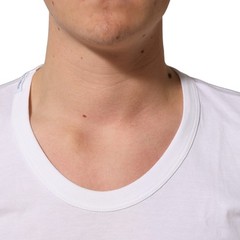 DOLCE & GABBANA T-shirt White Cotton Short Sleeve Round Neck IT48/US38/M 220usd