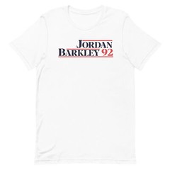 MICHAEL JORDAN & CHARLES BARKLEY T-SHIRT 1992 Dream Team 90s Olympic Basketball
