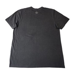 Life is Good Crusher Tee Large Charcoal Grey Dog Graphic Cotton Positive Vibes