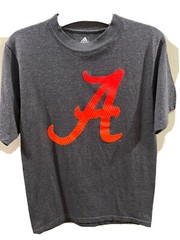 Alabama Crimson Tide Vinyl Team Logo SMALL adidas Big AL Elephant Gray