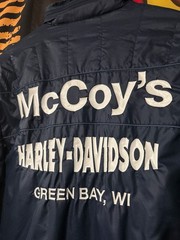Vintage Harley Davidson Racing Jacket Mens Size Small