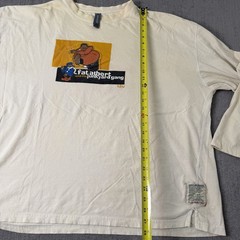 Platinum FUBU Fat Albert & The Junkyard Gang Mens 3XL Y2K Vintage Shirt *STAINS*