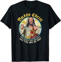 NEW LIMITED Buddy Christ Funny Son Of God Cool Humor Jokes T-Shirt – MADE IN USA