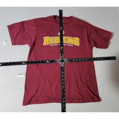 Reebok NFL Washington Redskins Burgundy Graphic T-Shirt Mens Medium