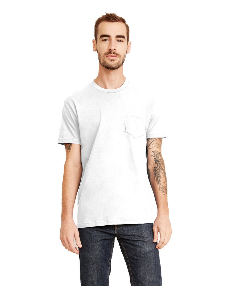 2 Pack Of Next Level Apparel Unisex Pocket Crew – 3605