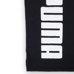 Puma Tank Top Mens Big Logo L Black Polyester Blend Sleeveless