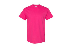 Bulk Lot Gildan Men Heavy Cotton Plain Short Sleeves T-Shirt 5000 (Pack Of 5)