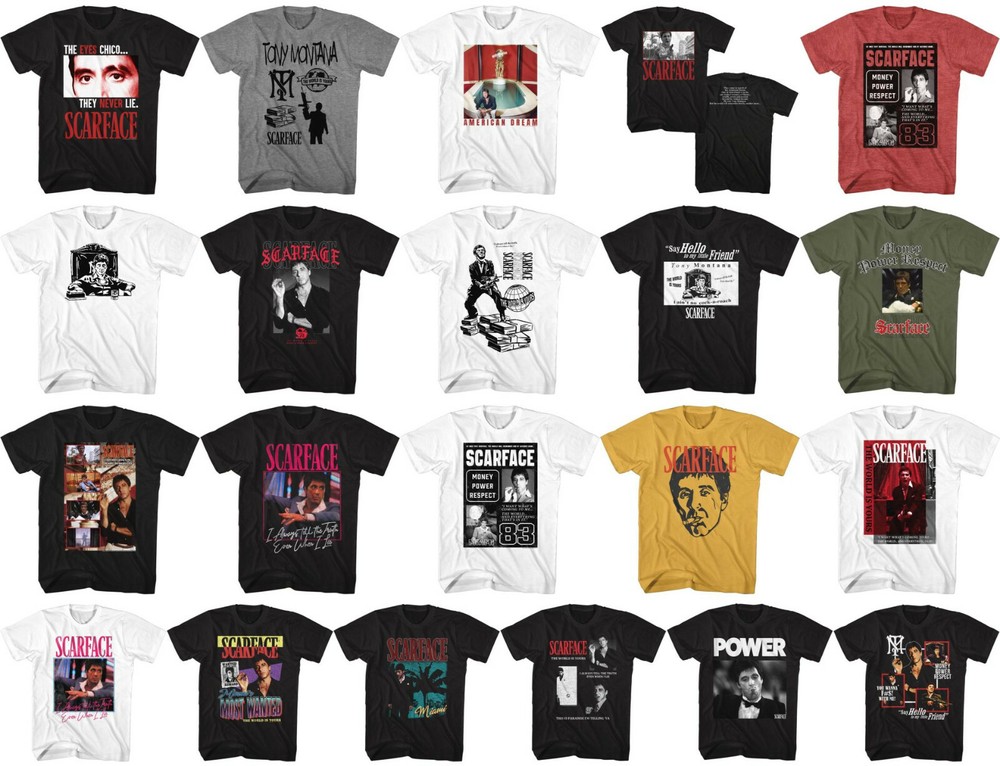 Pre-Sell Scarface Movie Licensed T-Shirt #5