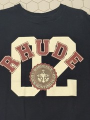 RHUDE Bordeaux Duck Hunting Team T Sz XXL