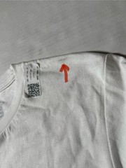 NWT Defect Last Photo U.S. Air Force Rapid Dominance T Shirt White Blue Men Sz S
