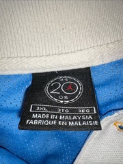 Vintage Air Jordan 7 Unc Jordan Brand Polo Og Y2k Sz 3xl White