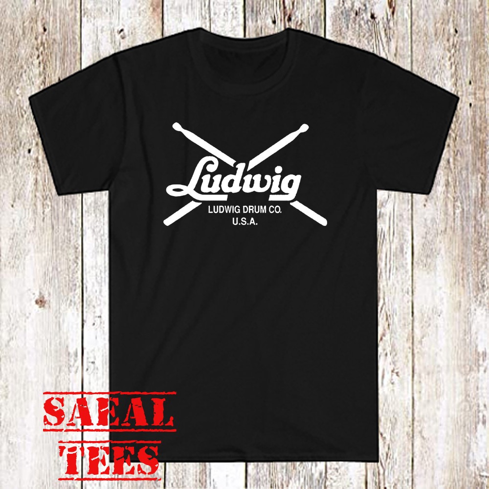 Ludwig Drums Cymbals New Men’s Black Size S-5XL