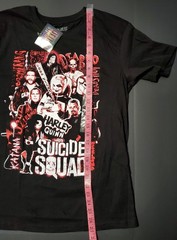 Suicide Squad T Shirt Black Harley Quinn Size Medium Cotton New