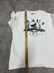 Vintage Hawaii USA Short Sleeve T Shirt White XL (Stain on shoulder)