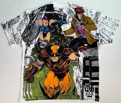 X-Men – Sewer Psylocke, Wolverine, Gambit – T-Shirt – XL