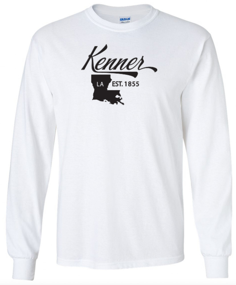 Kenner Louisiana T-Shirt Long Sleeve Graphic tee