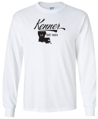 Kenner Louisiana T-Shirt Long Sleeve Graphic tee