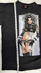 Vintage Olivia De Berardinis Fashion Victim T-Shirt Size Large Horror Goth 90s