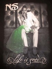 New NAS “Life is Good Tour 2013 Mens Adult Sizes S-M Band Black Concert Shirt